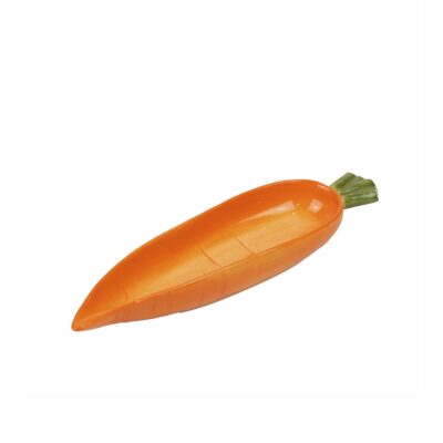 CARROT PLATE TT OR/GRN  dishw.safe