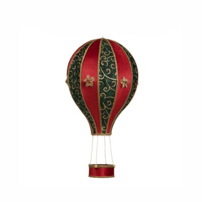 FABR.DISPLAY BALLOON ORN RD/GRN