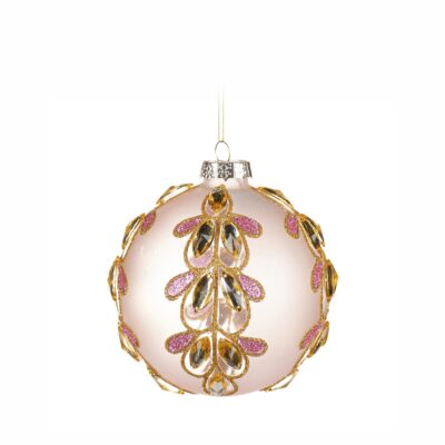 GLSS 3D JEWEL GLT BALL PNK/GLD