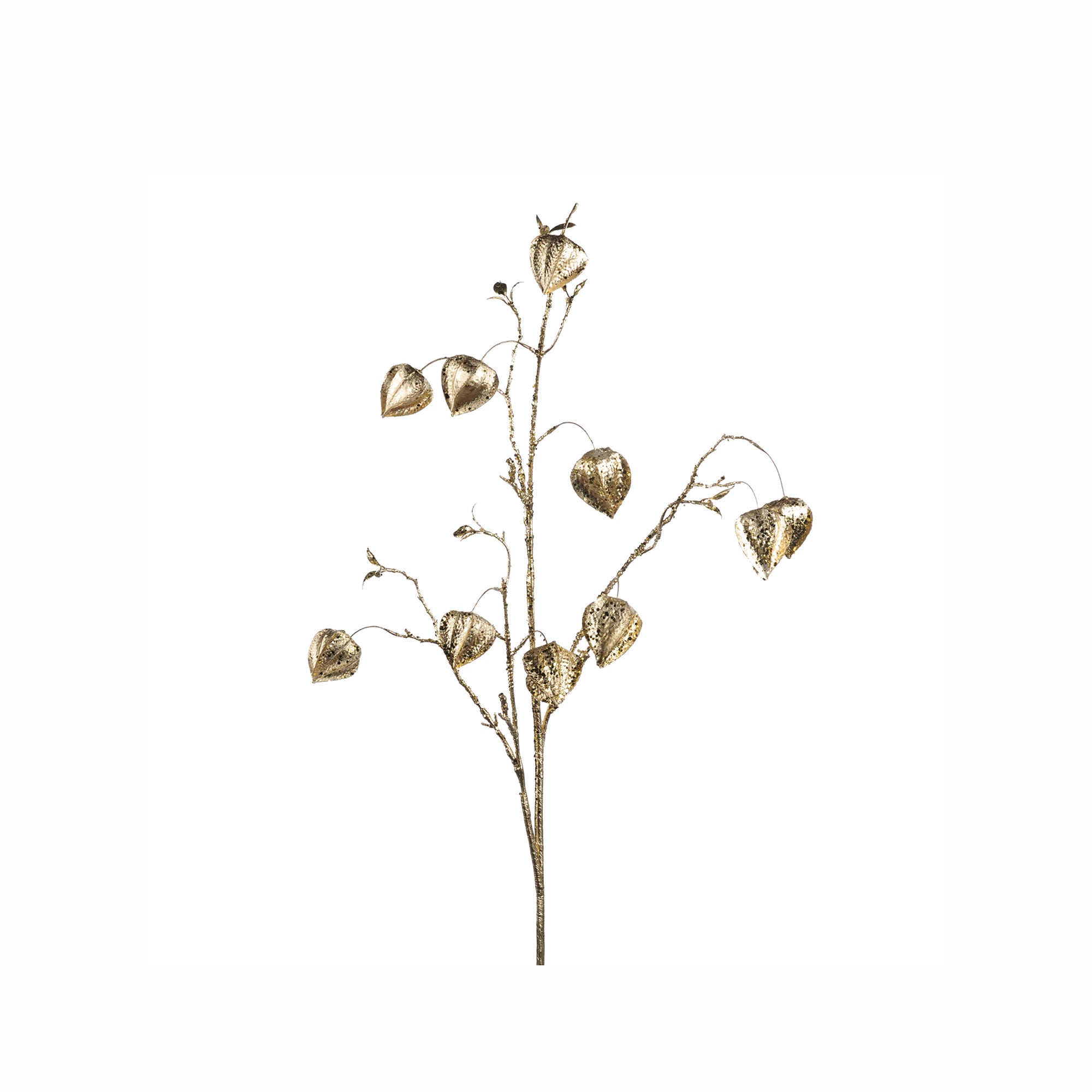 GLT HANG.LANTERN STEM GLD