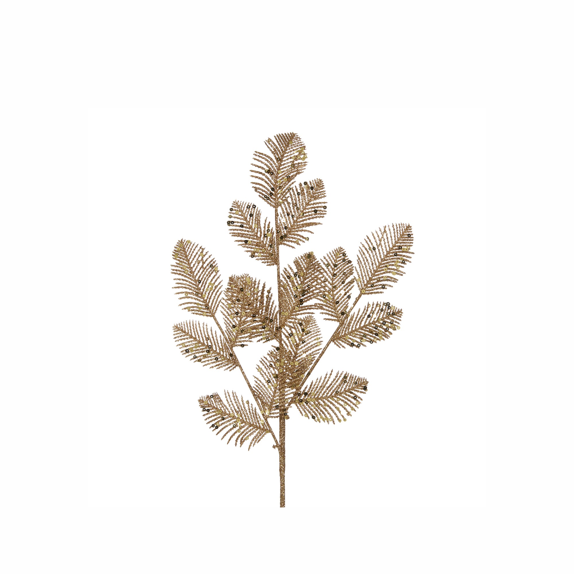 GLT NEEDLE LEAF STEM GLD