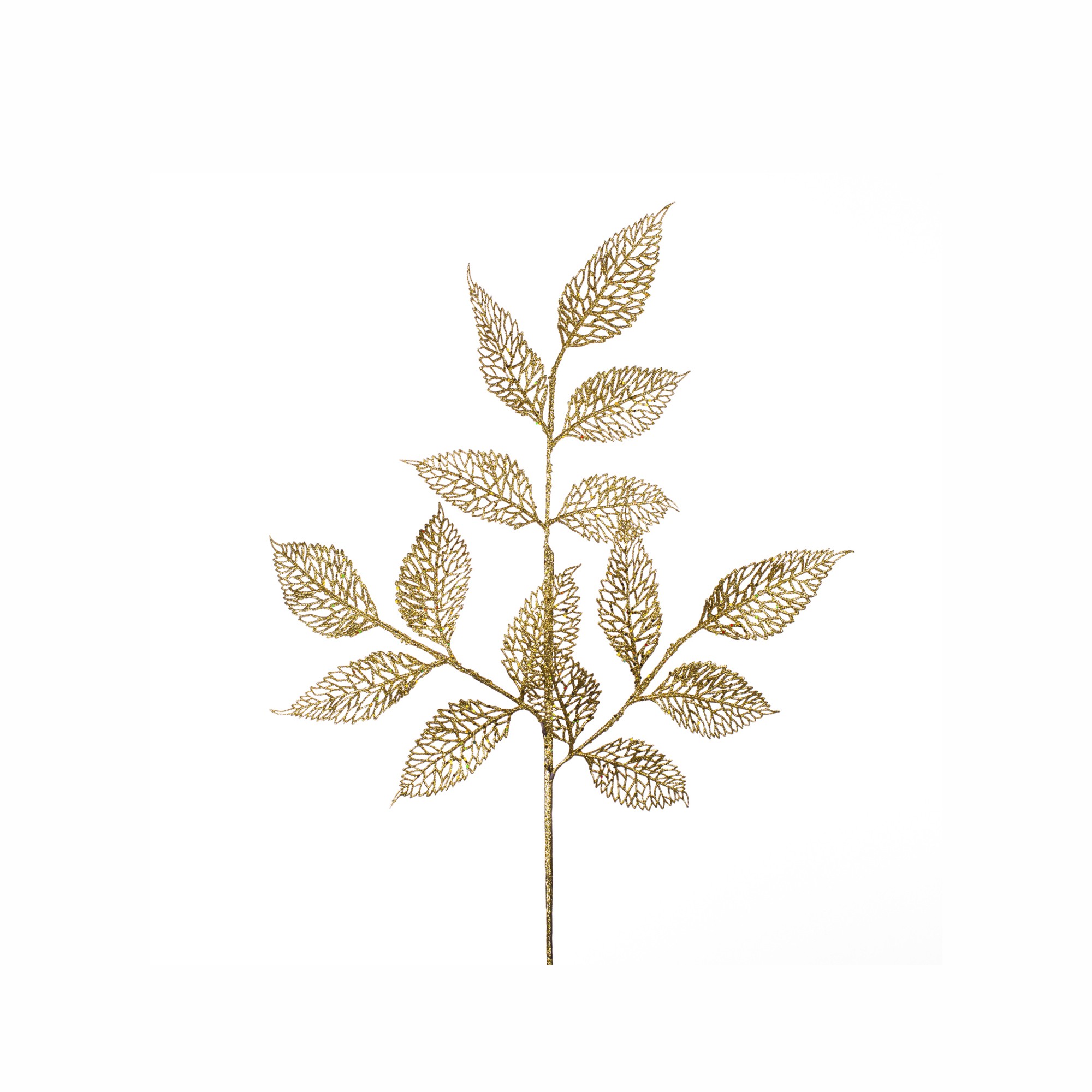GLT OPEN LEAF STEM GLD