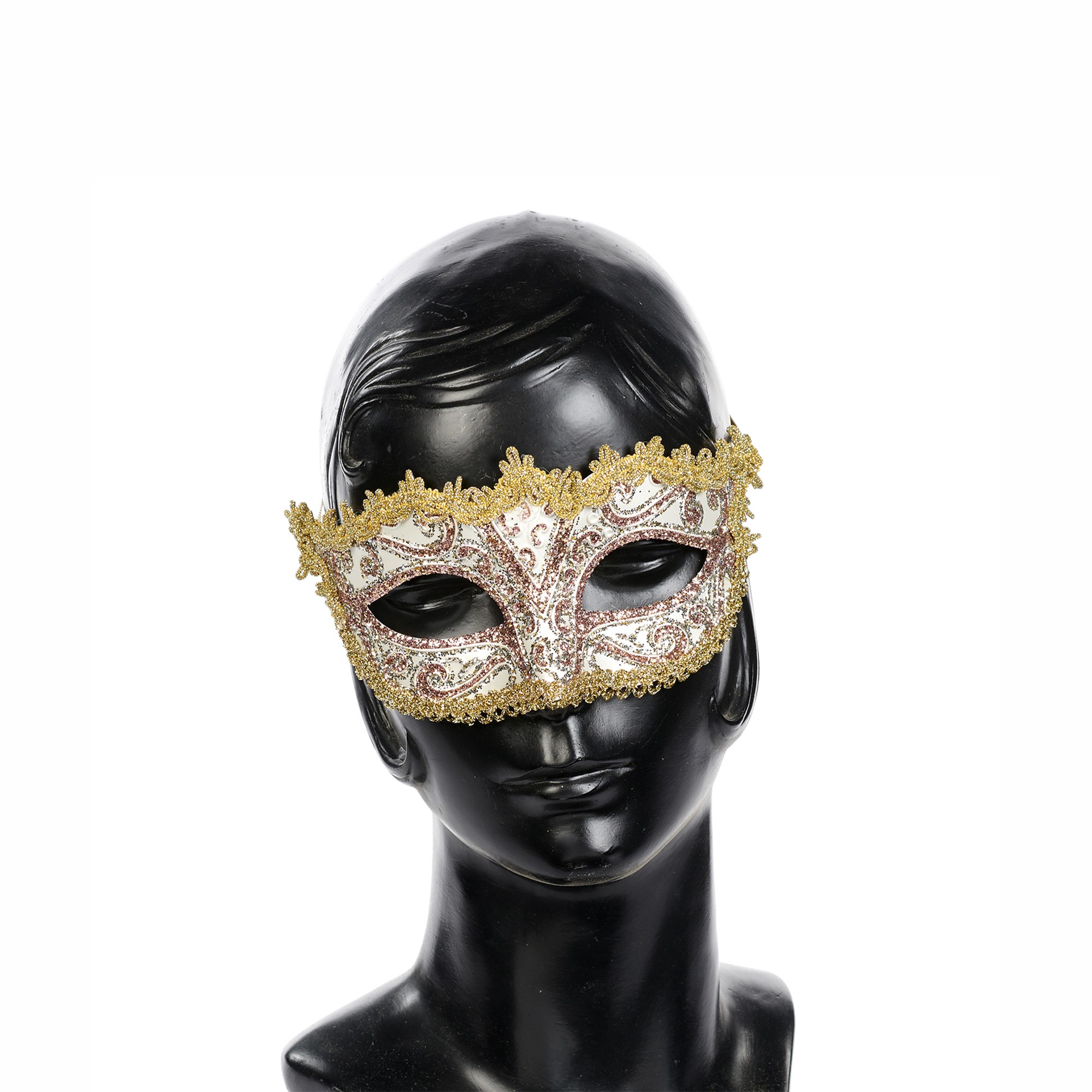 GLT TRIM MASK ORN GLD/CRM