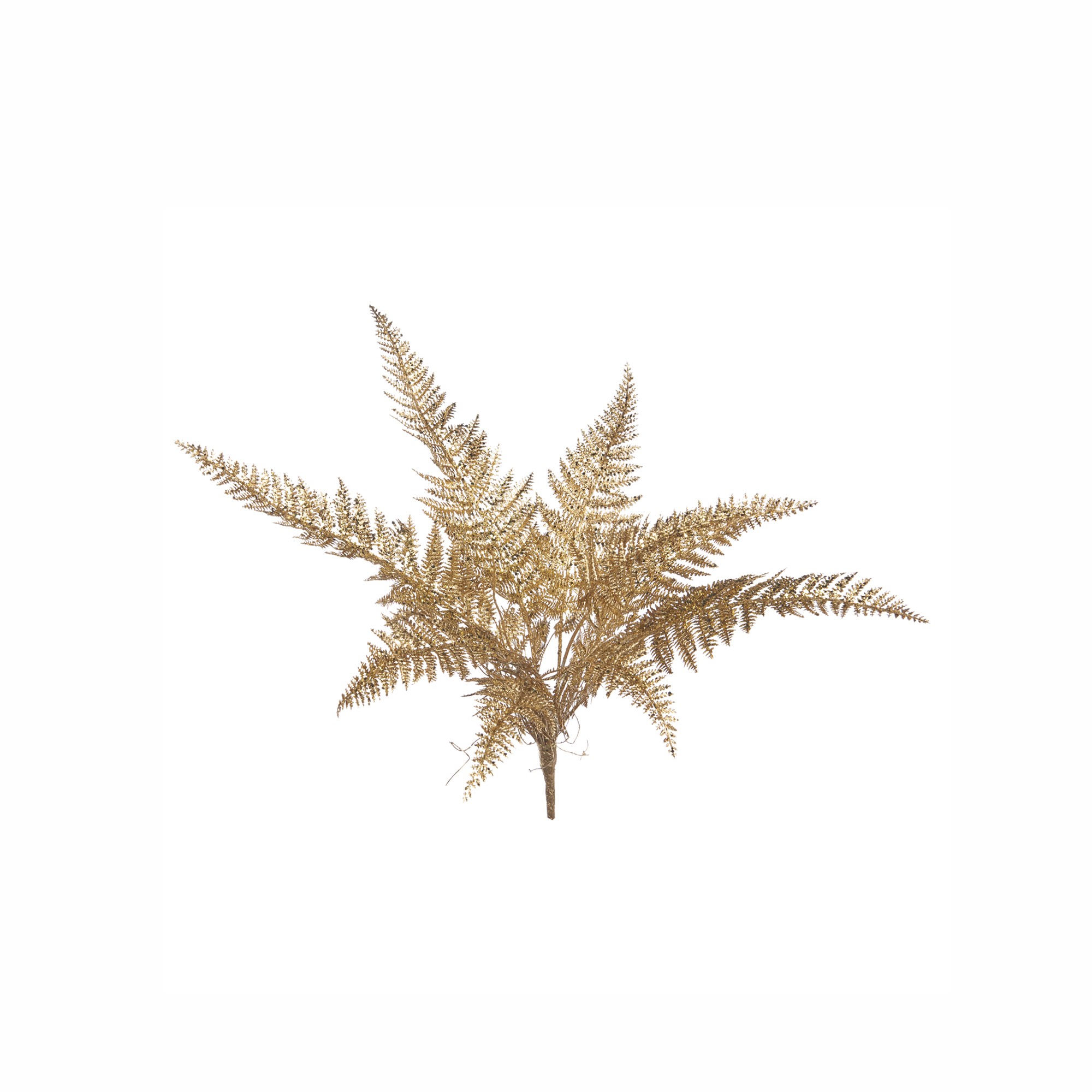METALL.FERN BUSH STEM GLD