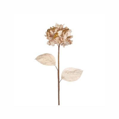 METALL.HYDRANGEA FLOWER STEM CHAMP