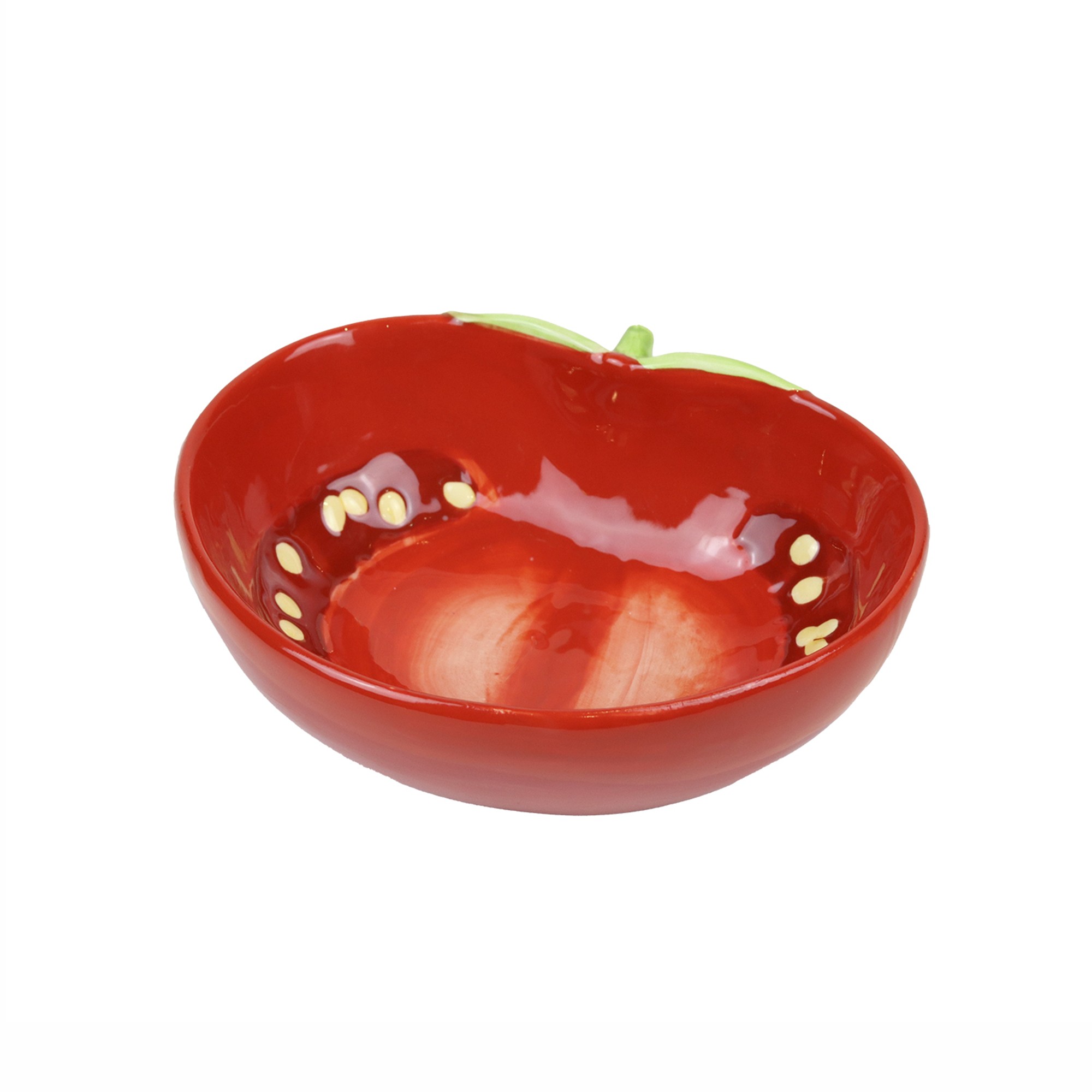 TOMATO BOWL TT RD/GRN  dishw.safe