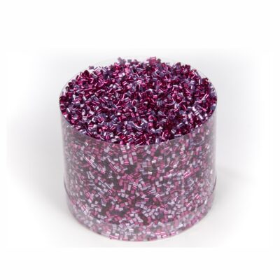 TUBE CONFETTI IN PVC BOX MIX PNK