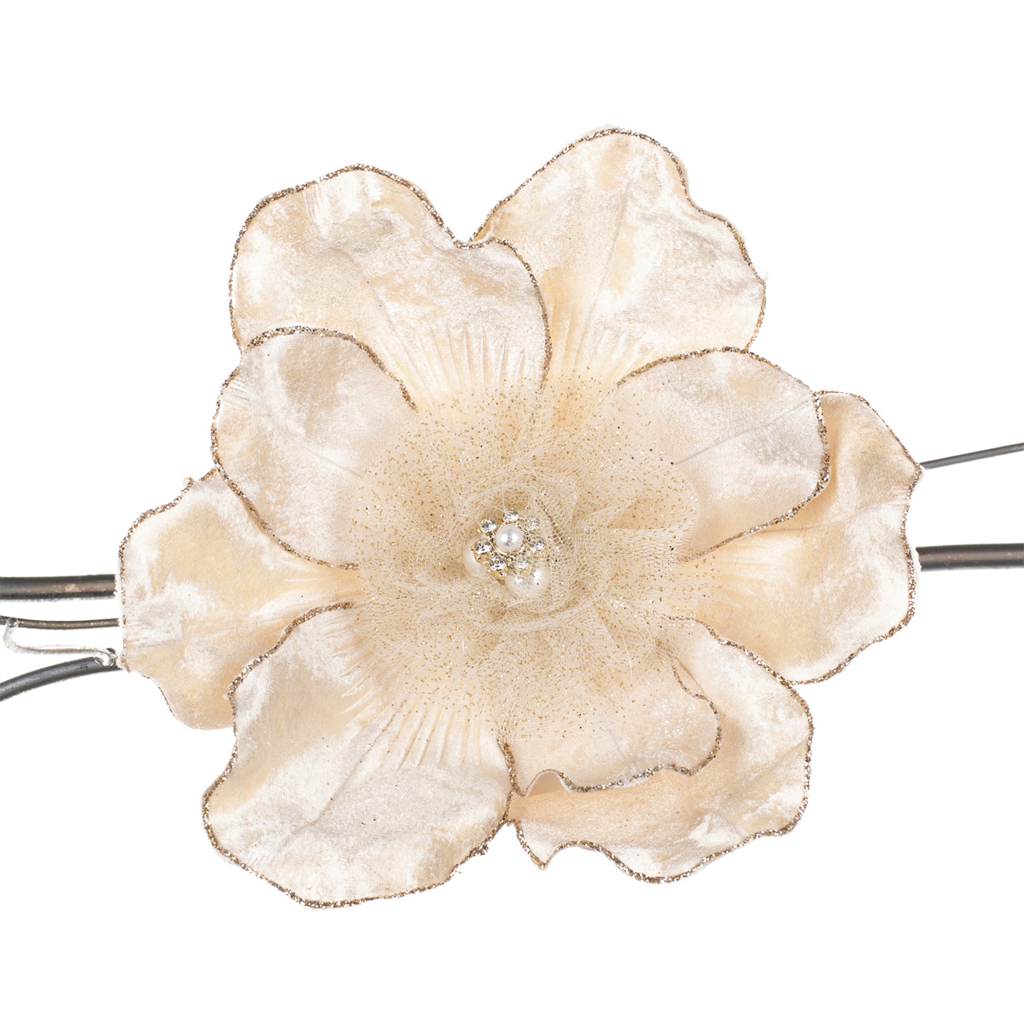 TULLE MIDDLE MAGNOLIA ON CLIP CRM