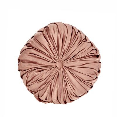 VELV.RND BOUDOIR CUSHION PNK