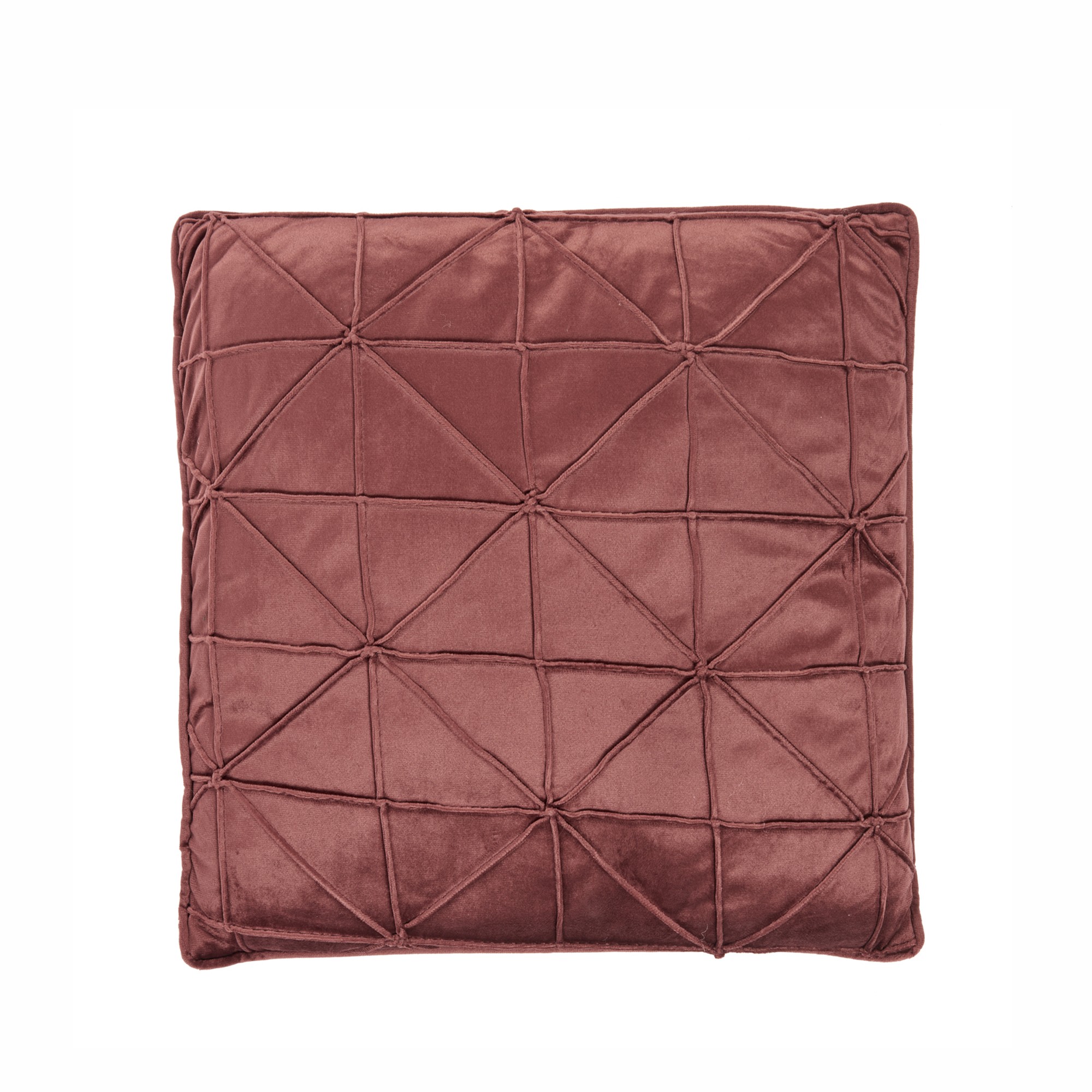 VELV.SQ.NET CUSHION AUB.PRPL