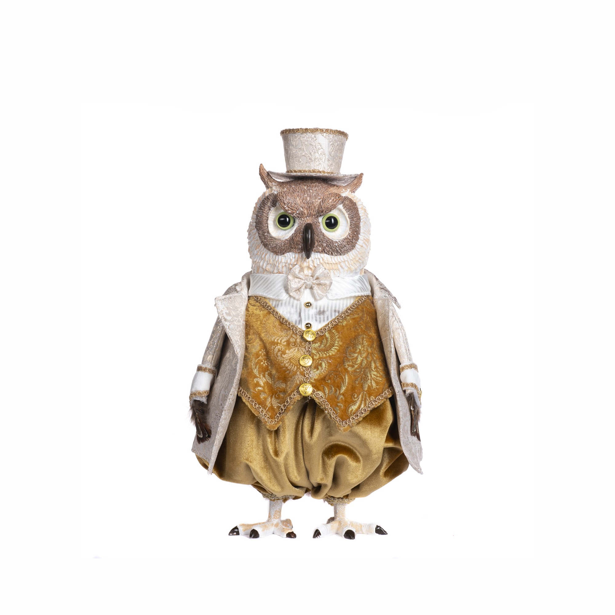 WILLOW W.GENTLEMAN OWL DOLL TT CRM