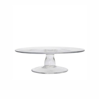 Plate Clothilde L clear