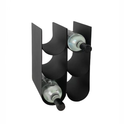 ARCA WINE RACK (6) BLACK