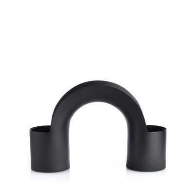 BRIDGE VASE BLACK LARGE