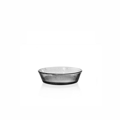 BOLLO plate 12 cm smoke