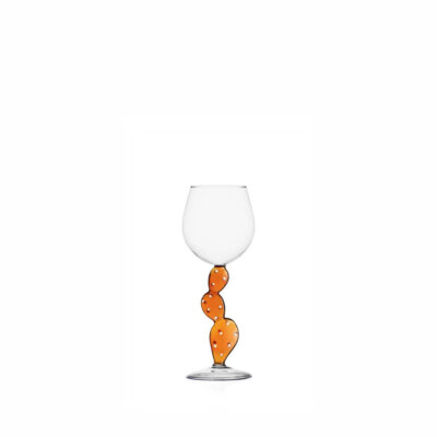 DESERT PLANT wine glass cactus amber