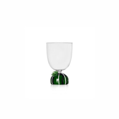 DESERT PLANT water short glass green flo