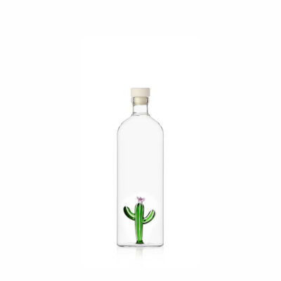 DESERT PLANT bottle w/green cactus