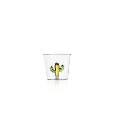 DESERT PLANTS tumbler cactus green/amber