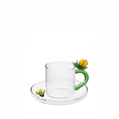FRUITS AND FLOWER Coffee cup w/s Snail