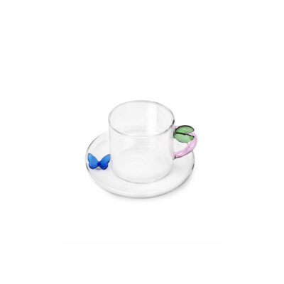 FRUITS AND FLOWERS Tea cup leaf w/s but