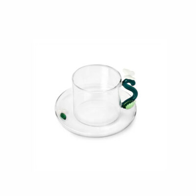 FRUIT & FLOWERS tea cup white butterfly