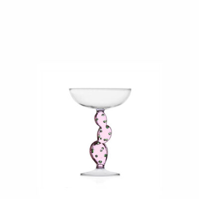 DESERTPLANTS champagne bowl cactus pink