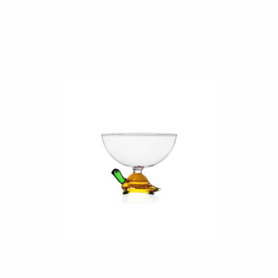ANIMAL FARM bowl amber turtle