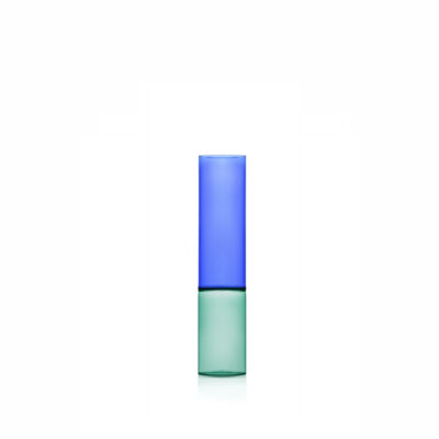 BAMBOO vase cm 30 blue/green