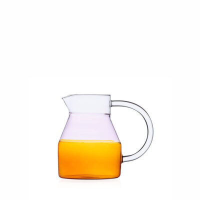 CAIPIRINHA short jug amber/pink