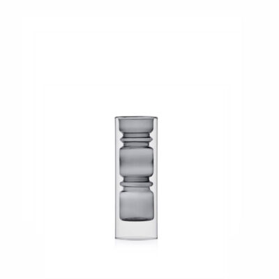 RINGS vase smoke cm 28