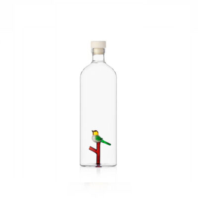 bottle with bird