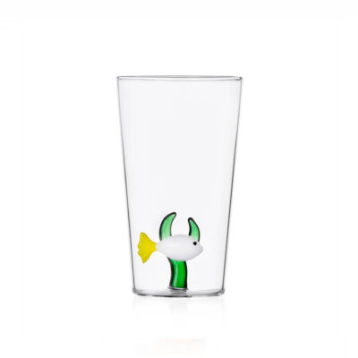 longdrink white fish green seaweed