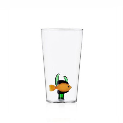 longdrink yellow fish green seaweed