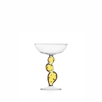 champagne bowl cactus yellow