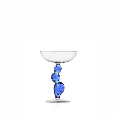 champagne bowl cactus blue
