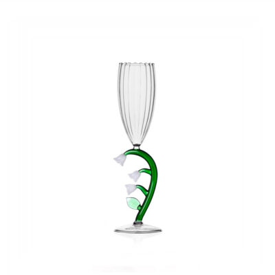 BOTANICA optical flute white flower