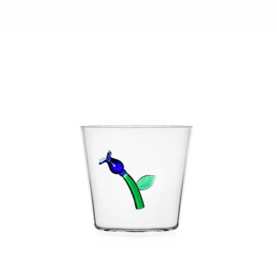BOTANICA tumbler blue flower