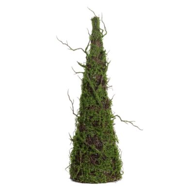 TWIG/MOSS CONE TREE TT GRN/BRWN 60CM (A-50145)