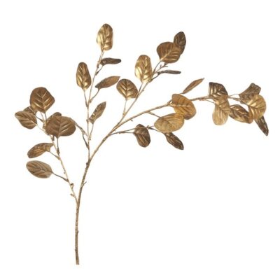 GLT EUCALYPTUS LEAF STEM GLD 81CM (A-51311)