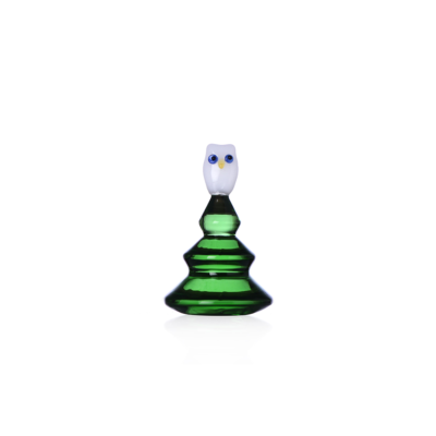 Paperweight - Placeholder wish tree&white Surprised Owl