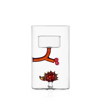 tealight hedgehog&berries