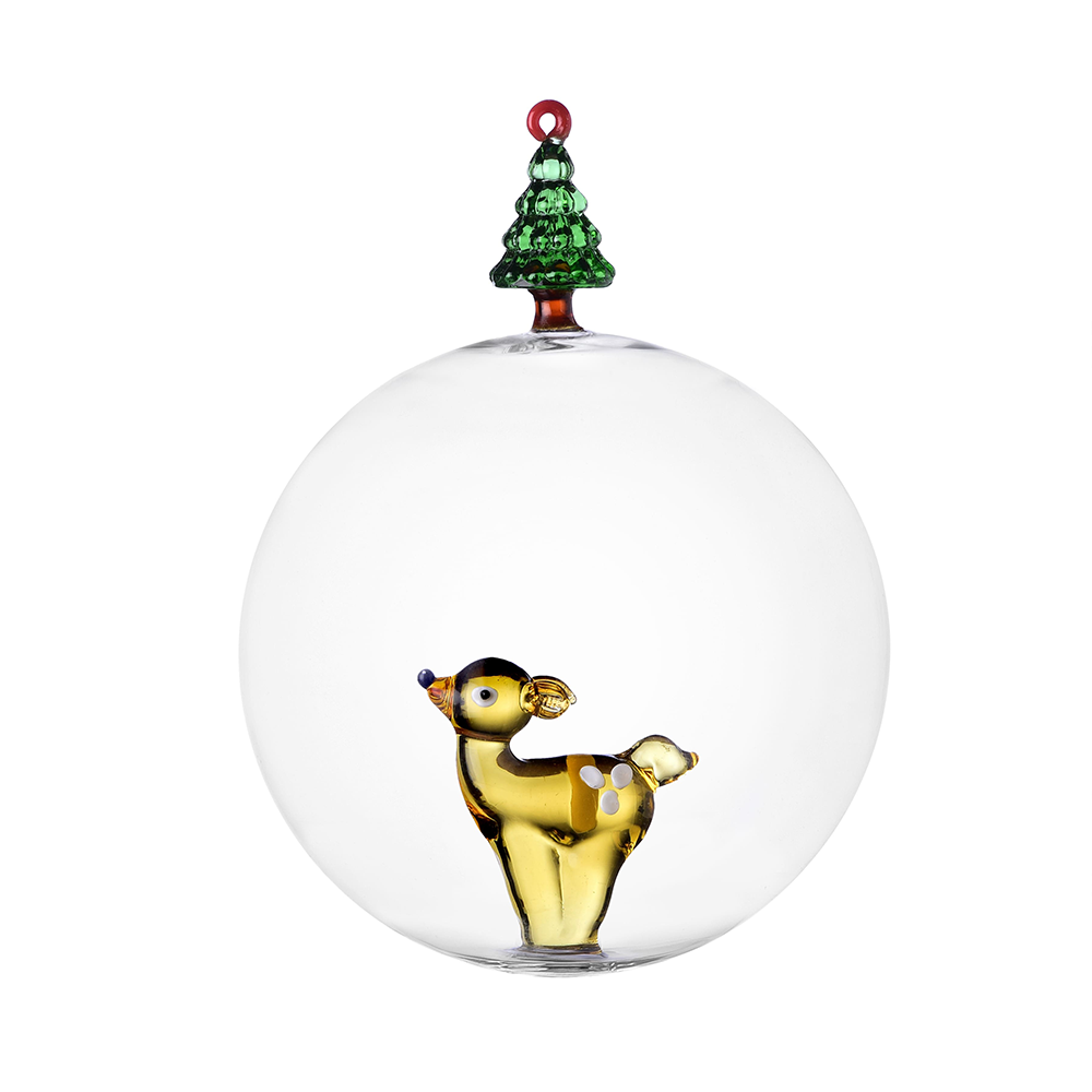 Christmas ball Lonely Fawn&wish tree