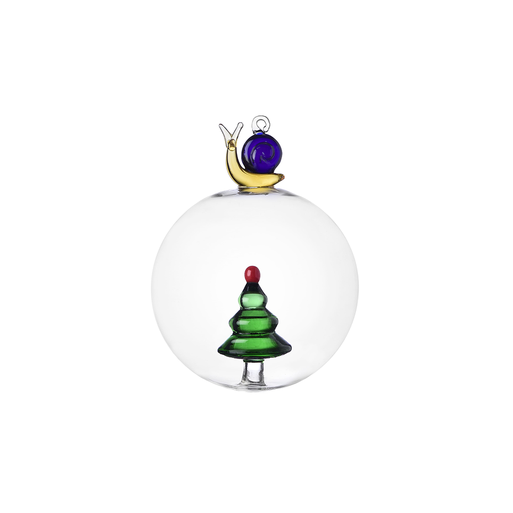 Christmas ball wish tree&snail