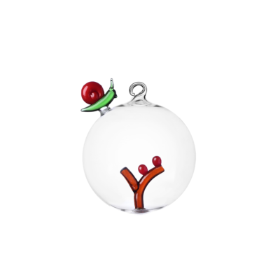 Christmas ball Berries&Snail