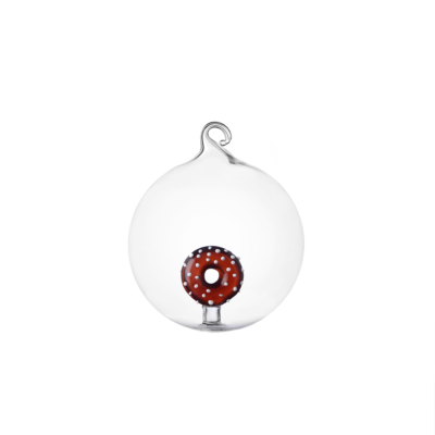 christmas ball donut
