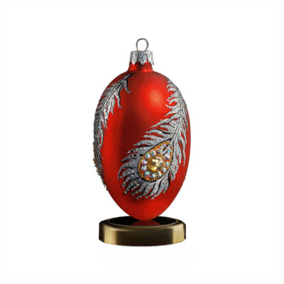 Іграшка новорічна Omen Of Nobility Red