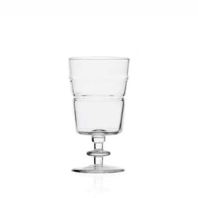 BIANCA clear wine stemmed glass