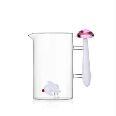 ALICE Jug Rabbit&Pink mushroom