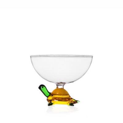 ANIMAL FARM bowl amber turtle